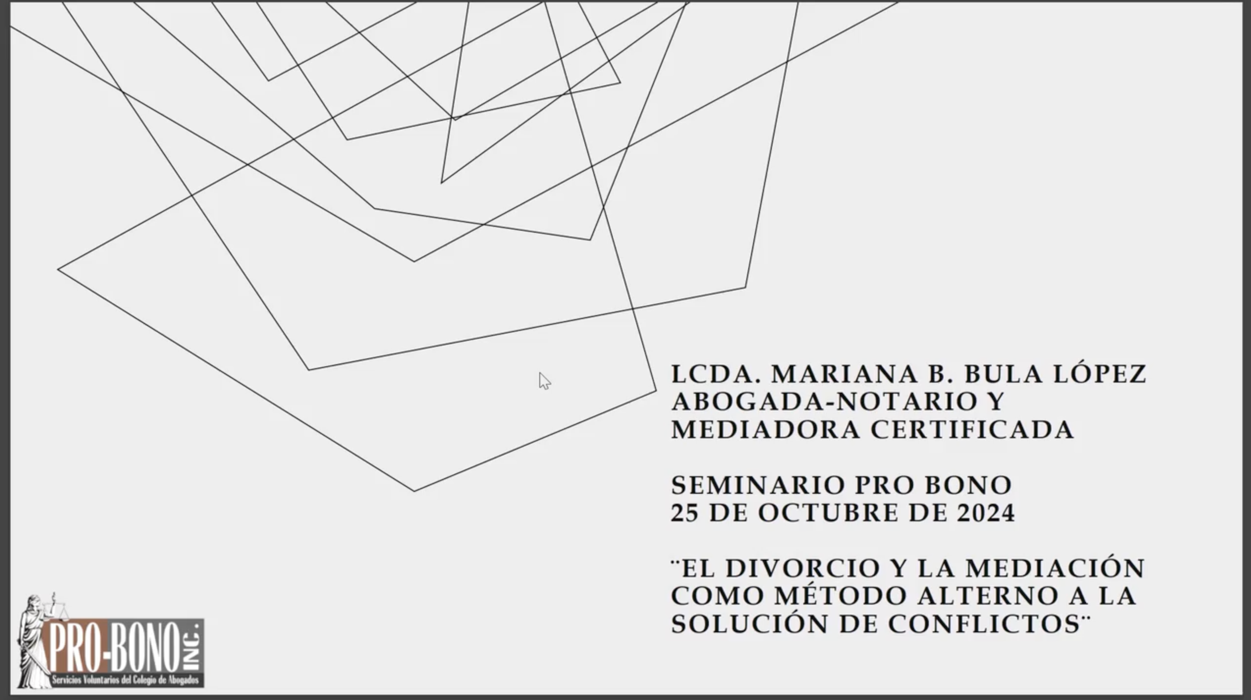 El Divorcio Y La Mediación Como Método Alterno A La Solución De Conflictos